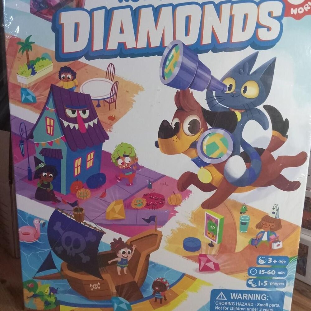 Run for Diamonds board game